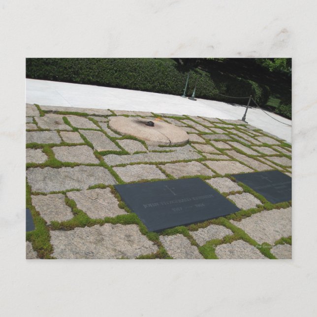 Postal Monumento a JFK (Anverso)