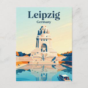 Postal Monumento a la Batalla de las Naciones, Leipzig