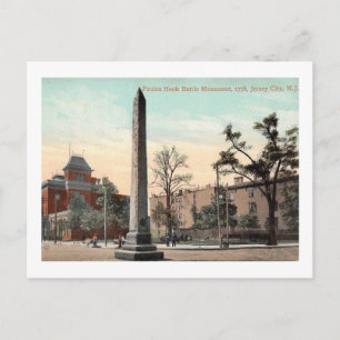 Postal Monumento a la batalla de Paulus Hook Jersey City