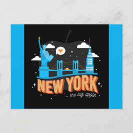 Postal Monumento a la ciudad de Nueva York
