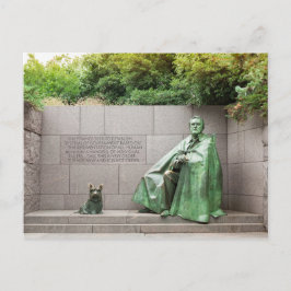 Postal Monumento a la FDR en Washington DC