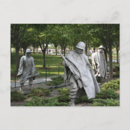 Postal Monumento a la Guerra de Corea