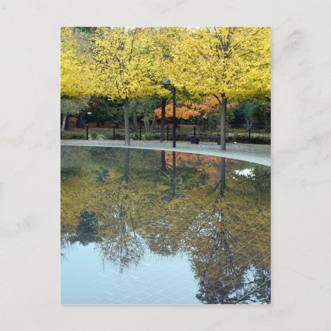 Postal Monumento a la guerra de Corea en otoño (Anverso)