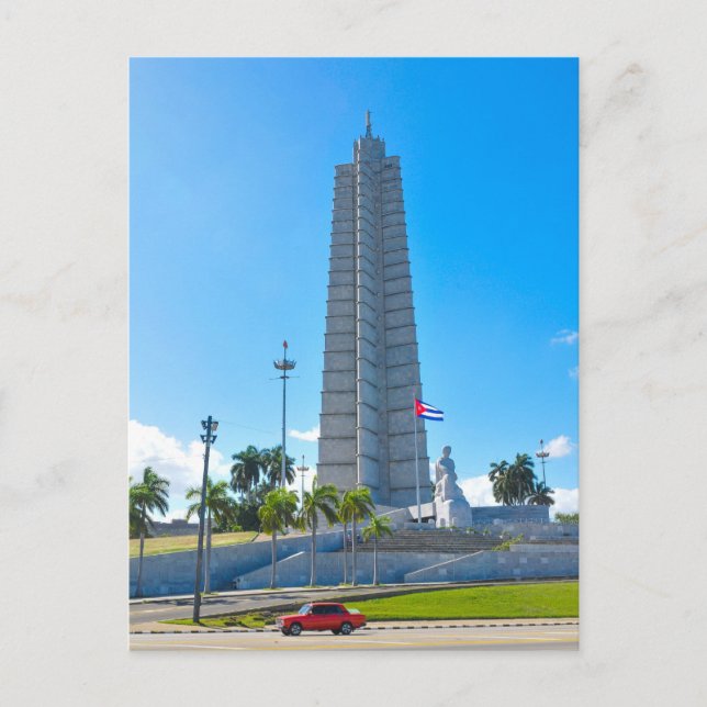Postal Monumento a La Habana, Cuba (Anverso)