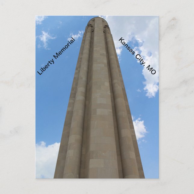 Postal Monumento a la Libertad de la Segunda Guerra Mundi (Anverso)