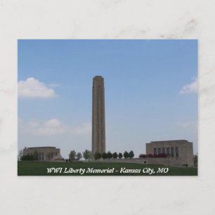 Postal Monumento a la Libertad de la Segunda Guerra Mundi