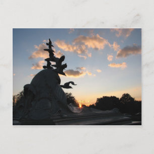 Postal Monumento a la Marina Mercante de la Marina en Was