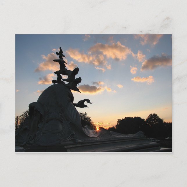 Postal Monumento a la Marina Mercante de la Marina en Was (Anverso)