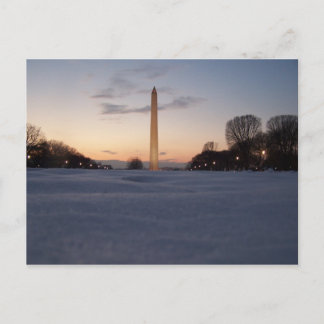 Postal Monumento a la nieve
