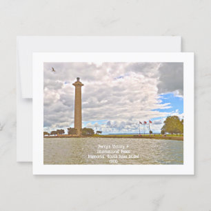 Postal Monumento a la Victoria de Perry y la Paz Internac