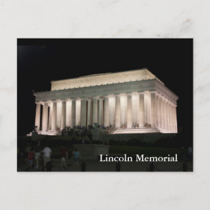Postal Monumento a Lincoln