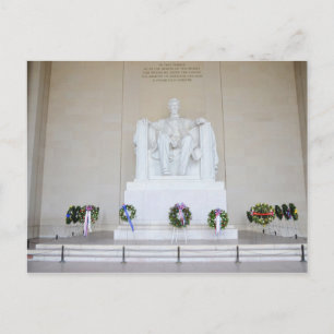 Postal Monumento a Lincoln.
