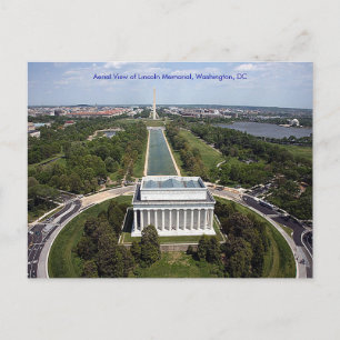 Postal Monumento a Lincoln Memorial Washington DC Simpatí