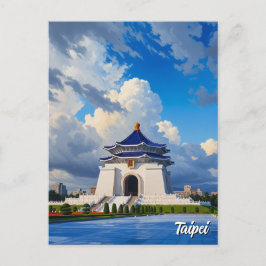 Postal Monumento a los CKS de Taipéi en Taiwán