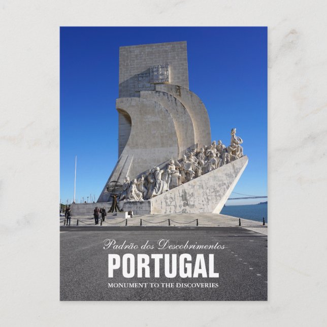 Postal Monumento a los descubrimientos 2 | Padrão Descobr (Anverso)