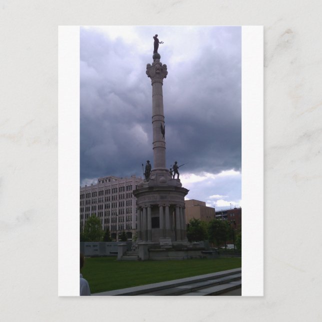 Postal Monumento a los Veteranos, Scranton PA (Anverso)