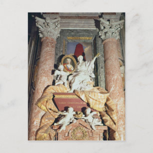 Postal Monumento a María Clementina Sobieska 1739