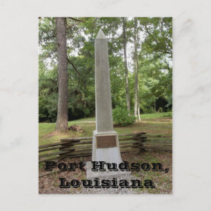 Postal Monumento a Port Hudson Battlefield