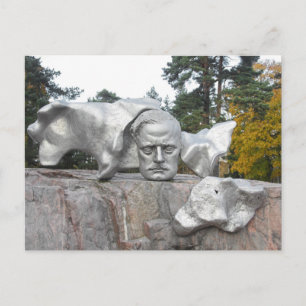 Postal Monumento a Sibelius, Helsinki, Finlandia