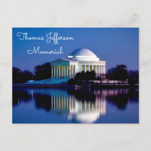 Postal Monumento a Thomas Jefferson