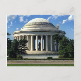Postal Monumento a Thomas Jefferson Monumento de Washingt