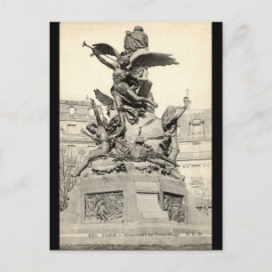 Postal Monumento a Víctor Hugo París Francia