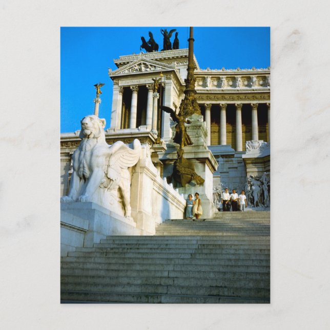 Postal Monumento a Vittorio Emmanuele II (Anverso)