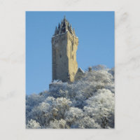 Monumento a Wallace agita a Escocia en invierno