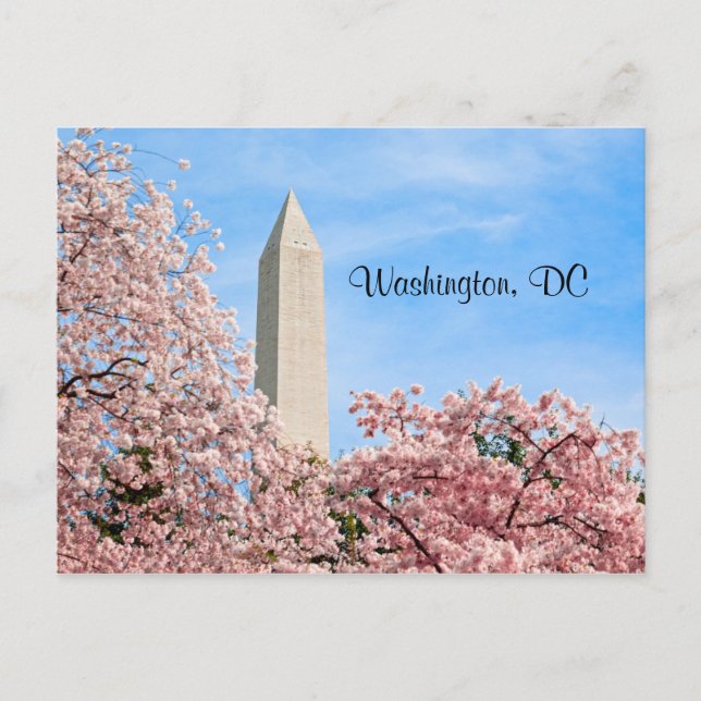 Postal Monumento a Washington (Anverso)