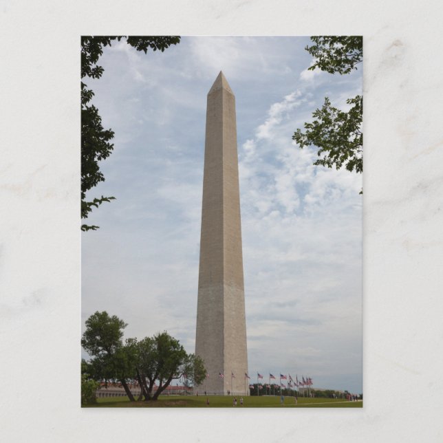 Postal Monumento a Washington (Anverso)