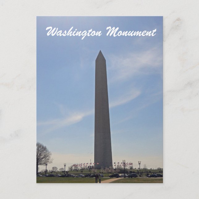 Postal Monumento a Washington Washington DC 003 (Anverso)
