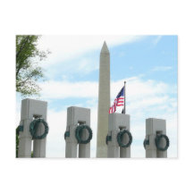 Monumento a Washington y Monumento a la Segunda Gu