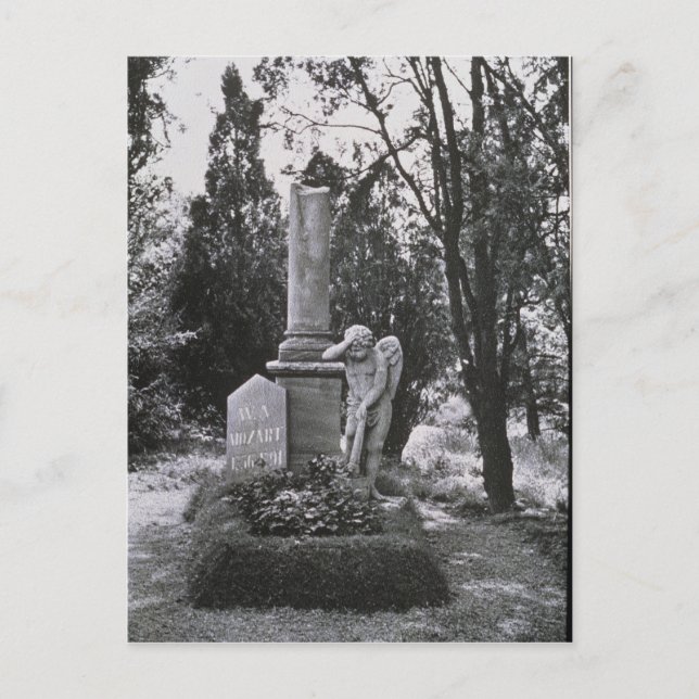 Postal Monumento a Wolfgang Amadeus Mozart (Anverso)