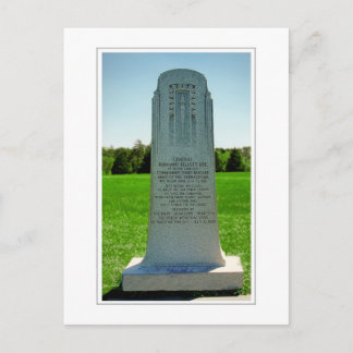 Postal Monumento al General Barnard Bee