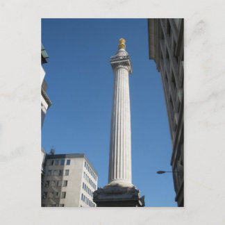 Postal Monumento al gran fuego de Londres