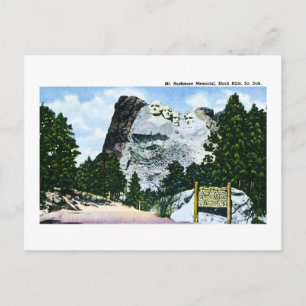 Postal Monumento al Monte Rushmore, Dakota del Sur