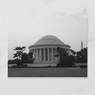 Postal Monumento al Monumento a Washington de Jefferson