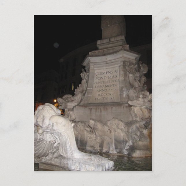 Postal Monumento arquitectónico de Roma (Anverso)