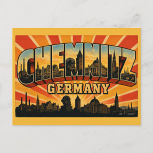 Postal Monumento Chemnitz Alemania
