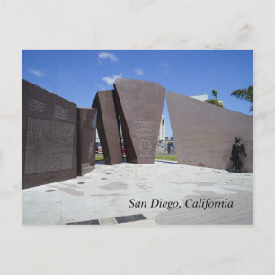 Postal Monumento conmemorativo a San Diego