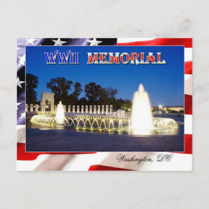 Postal Monumento conmemorativo de la Segunda Guerra Mundi