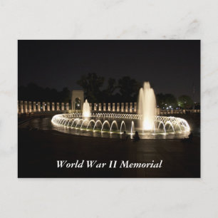 Postal Monumento conmemorativo de la Segunda Guerra Mundi