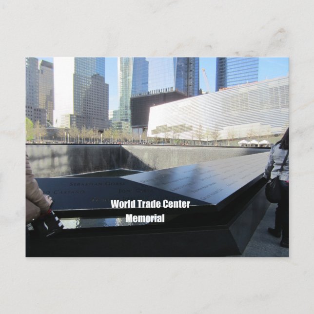 Postal Monumento conmemorativo del World Trade Center, Nu (Anverso)