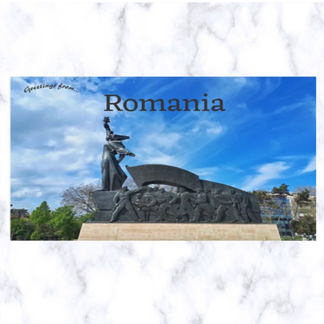 Postal Monumento de la Victoria Constanţa Rumania (Subido por el creador)