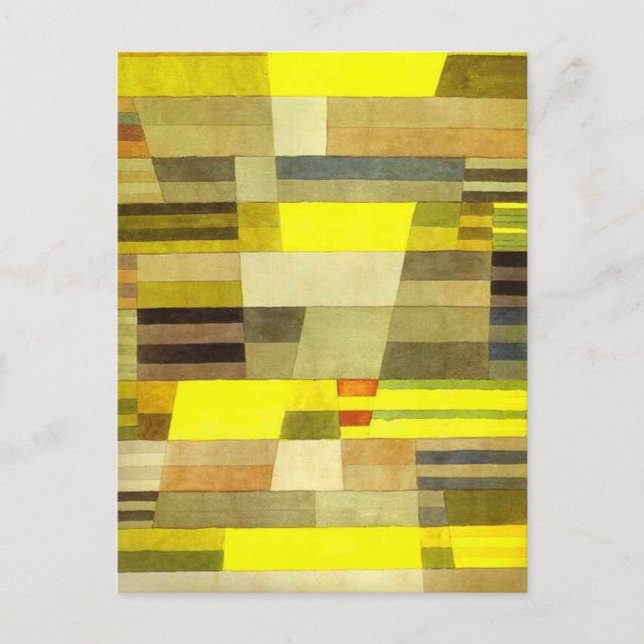 Postal Monumento de Paul Klee (Anverso)