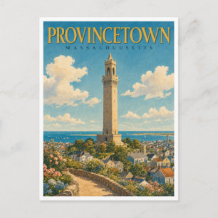 Postal Monumento de Provincetown Massachusetts GeoSaga