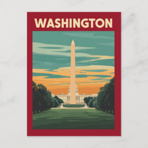 Postal Monumento emblemático de Washington DC