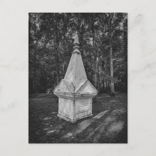 Postal Monumento Histórico de Madera en Bosque Blanco y N