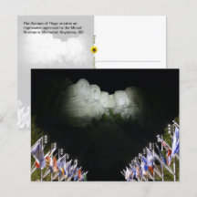 Monumento Memorial Mount Rushmore - iluminación no