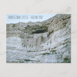 Postal Monumento Nacional al Castillo de Montezuma 1962